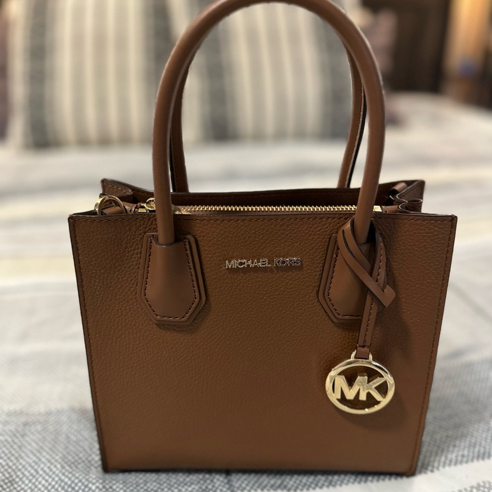 Michael Kors Tan Satchel Bag